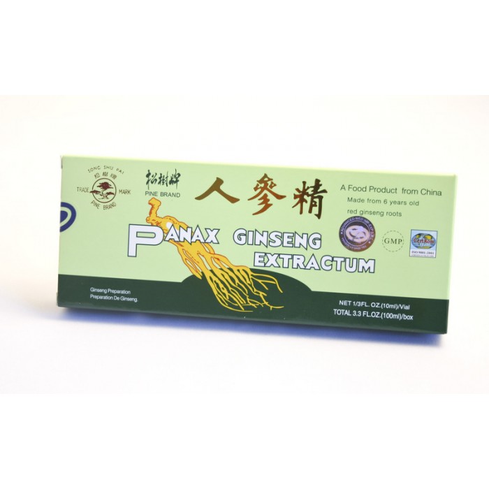 Extract Panax Ginseng 10ml 10 Fiole Buvabile L&L